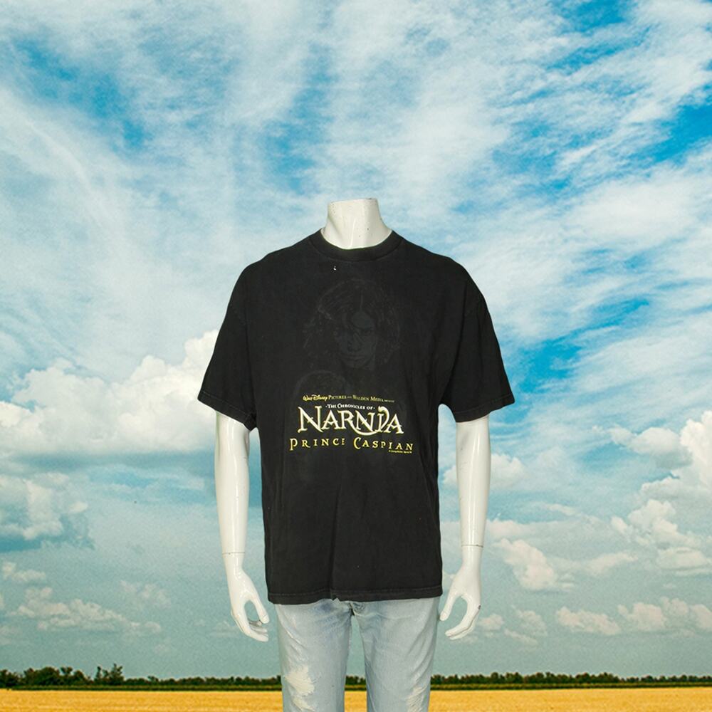 Y2K The Chronicles Of Narnia Prince Caspian Walt Disney Movie Promo T Shirt XL